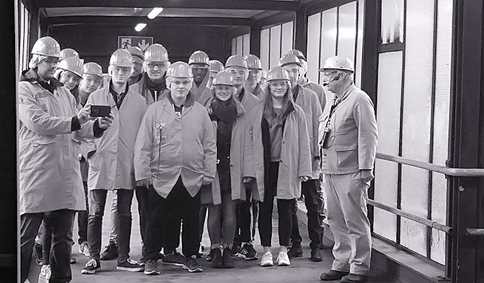 Besuch des Stahlwerkes HKM in Duisburg