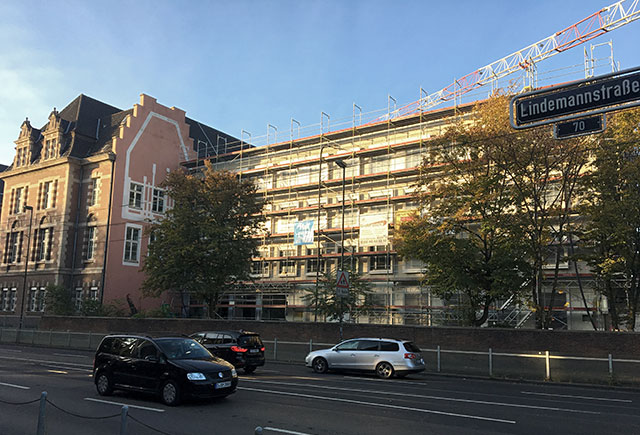 Goethe Baut Der Neue Anbau Goethe Gymnasium Dusseldorf