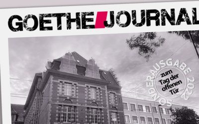 GOETHE JOURNAL | Sonderausgabe